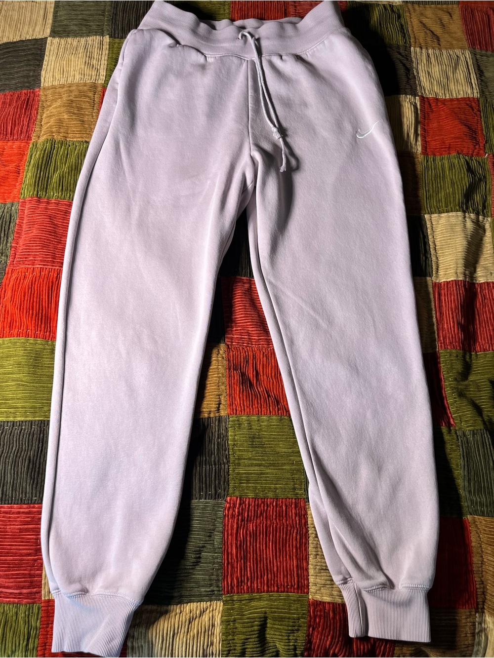 Nike High Waisted Joggers Women’s Large Tall. Light Lilac